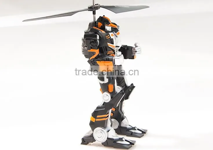 IR 2 channel Fighting Flying Robot With Light and Sound RC Robot