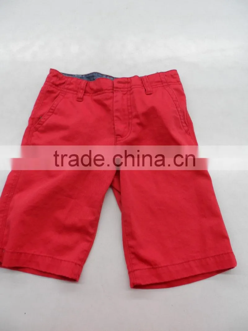 Custom 100% cotton canavas latest boys half cool design short pant