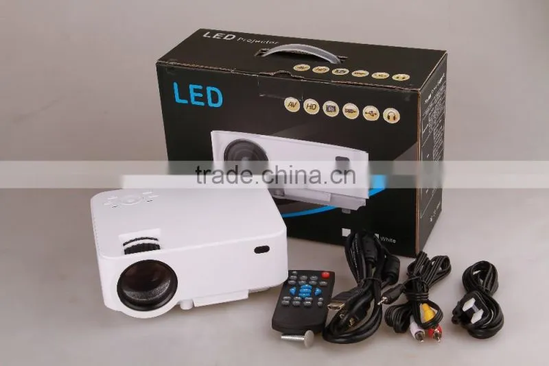 2016 Luxcine Mini portable cheap LED video projector 1080P