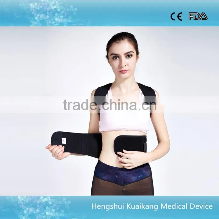 high quality orthopedic back and shoulders support belt back brace to correct posture