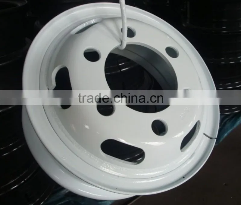 steel wheel rim for 10-16.5 12-16.5 tyre bobcat rim