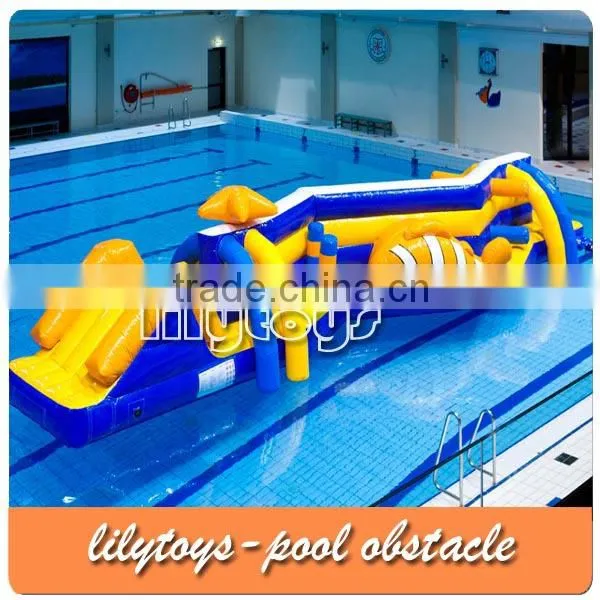 giant inflatable water toys, inflatable floating obstacle, inflatable pool obstacle