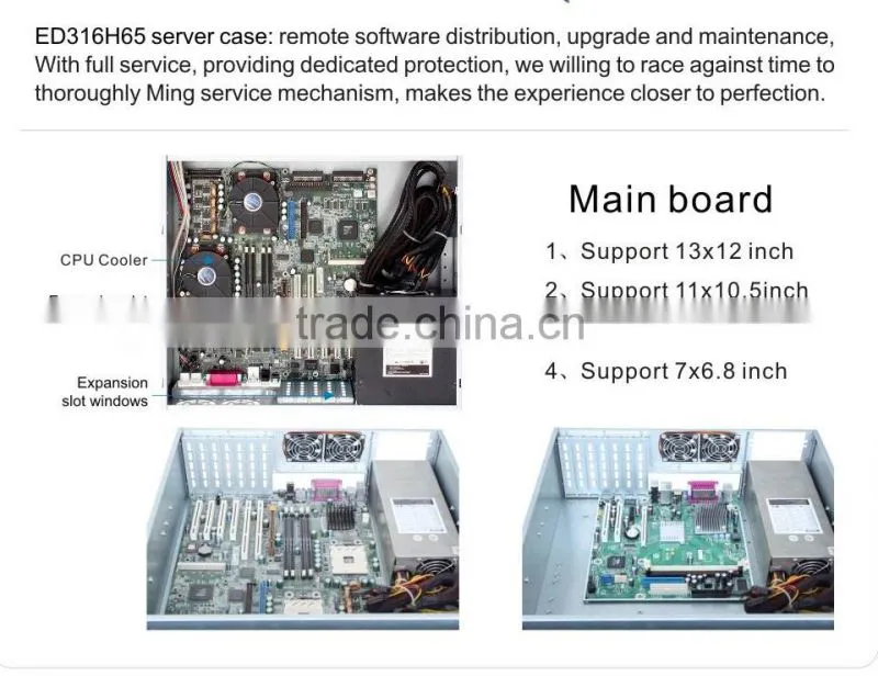 3u rackmount chassis sas backplane hard drive server case