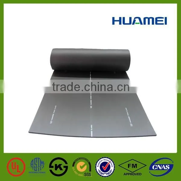Huamei flexible rubber closed cell elastomeric foam insulation sheet