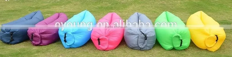 Fast Inflatable Lounger Chair Air Lazy Bean Bag Air Sleeping Bag Inflatable Air Sofa