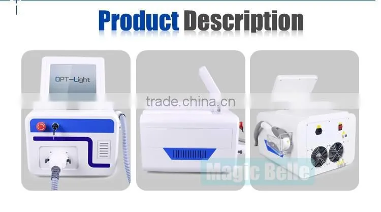 Portable OPT SHR IPL hair removal machine skin rejuvenation acne remove beauty equipment