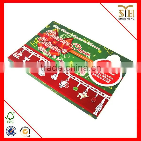 250gsm art paper christmas toy paper sleeve