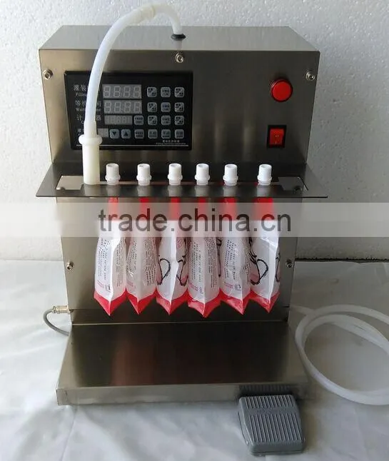 NC electric automatic quantitative liquid filling machine