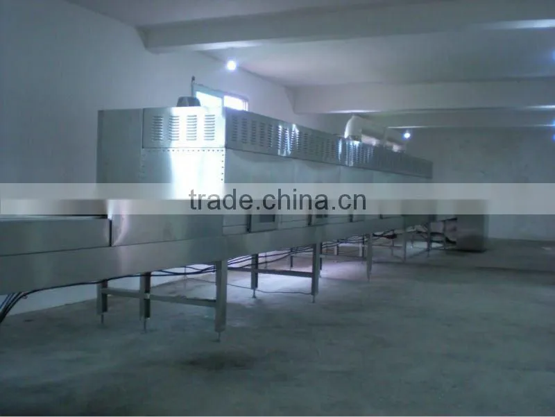 Tunnel Talcum powder microwave drying sterilization machine--SS304