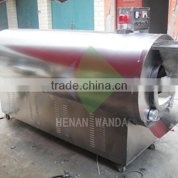 Stainless Steel small Walnut nuts electric roasting machine manufacturer/peanut roaster