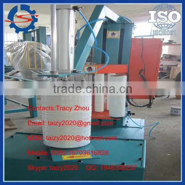 stretch film wrapper /factory using stretch film wrapper /pallet wrapper with PLC//008618703616828