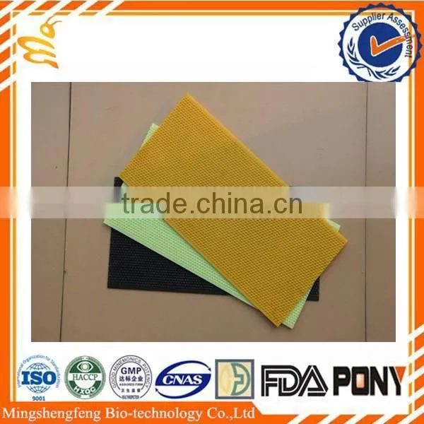 plastic beeswax foundation sheet, plastic comb foundaiton sheet