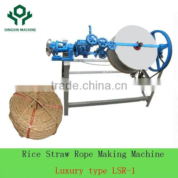 2017 Simple Structure farm tools Semi Auto Rice Straw Rope Spinning Machine