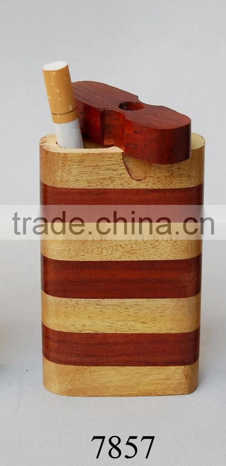Home Decor New Designs Wooden Dugout Pipes/ Smoking Pipes