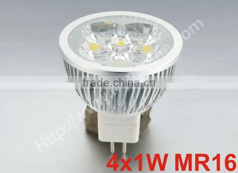 4*1w AC110-220V MR16 led lamp