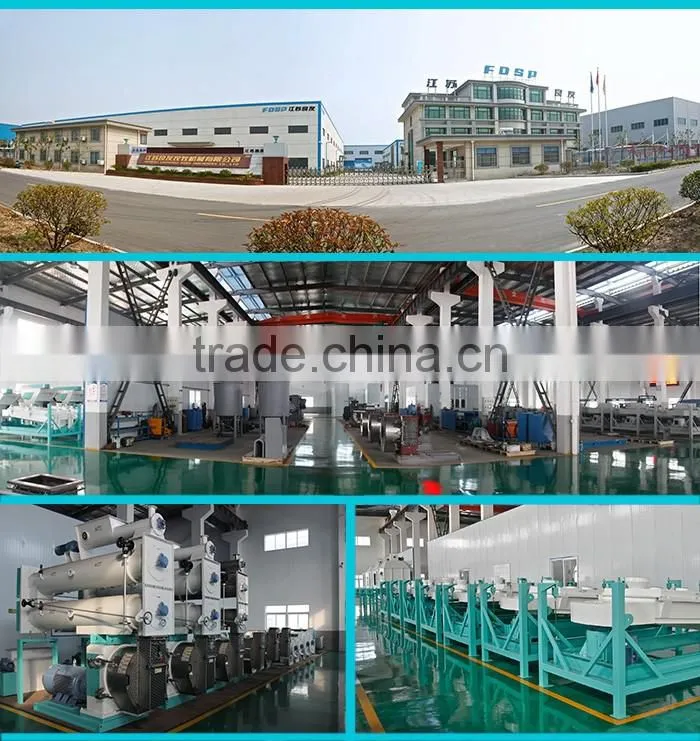 Animal feed production line feed plant project 15tph for cow and sheep