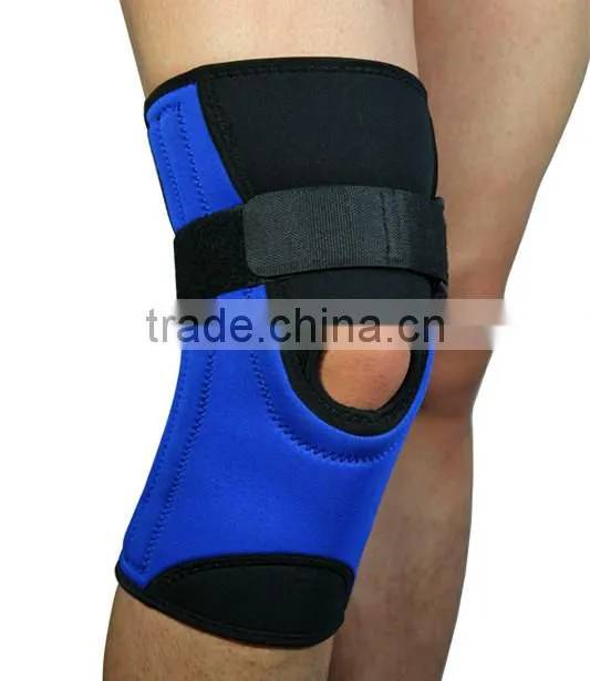 professional adjustable knee support/neoprene knee supporter/ knee brace/sport knee warp
