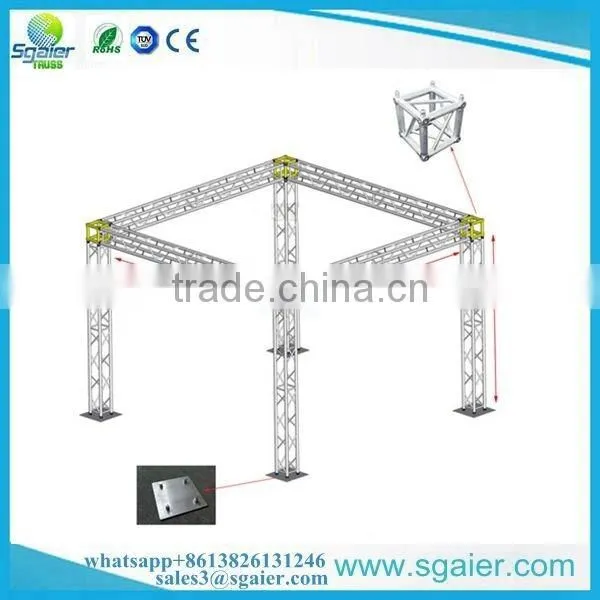 modular exhibition truss stand tower spigot truss for car show Australia market
