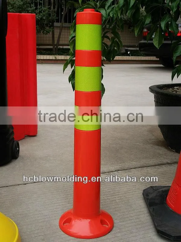 OEM Blow Molding HDPE Plastic 75cm Traffic Cone /Road Cone reflecting road cone