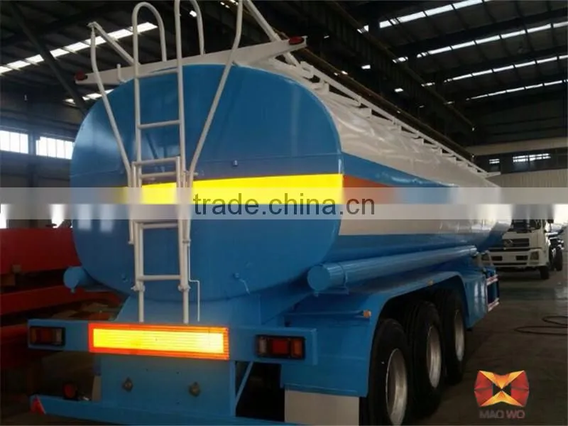 Double Axle 30000L Oil Tanker Small Fuel Tank Trailer