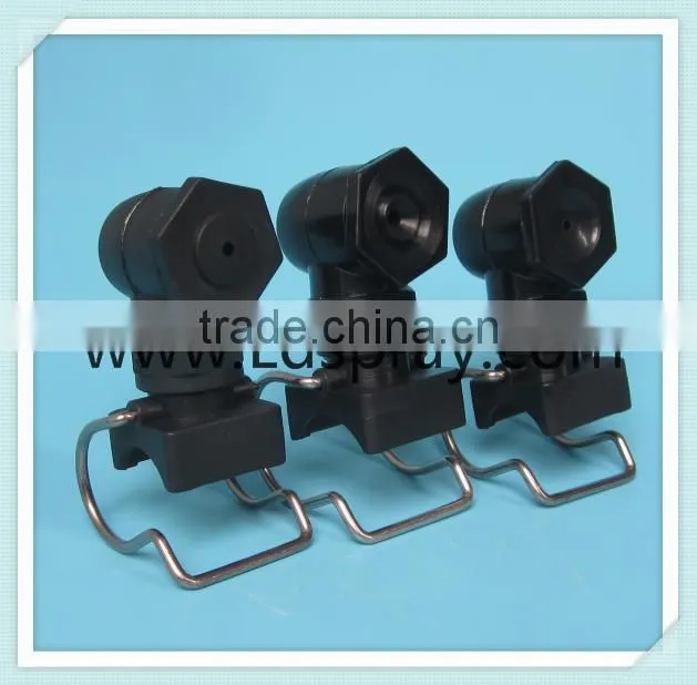 New condition Clamp clip hollow cone nozzle for metal cleaning and surface treatment