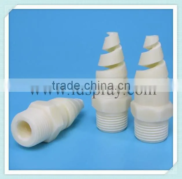 PP or pvc or nylon or teflon spjt spiral dust remove cleaning nozzle