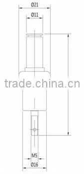 Wax thermostatic sensor element EN1111 TU-CGQ-030