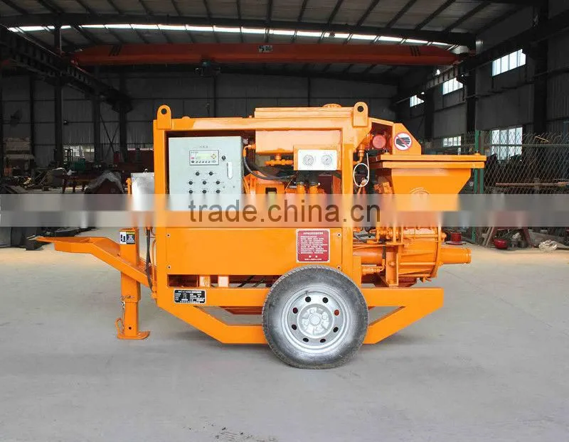 Hot sale electric motor concrete mixer with pumps price