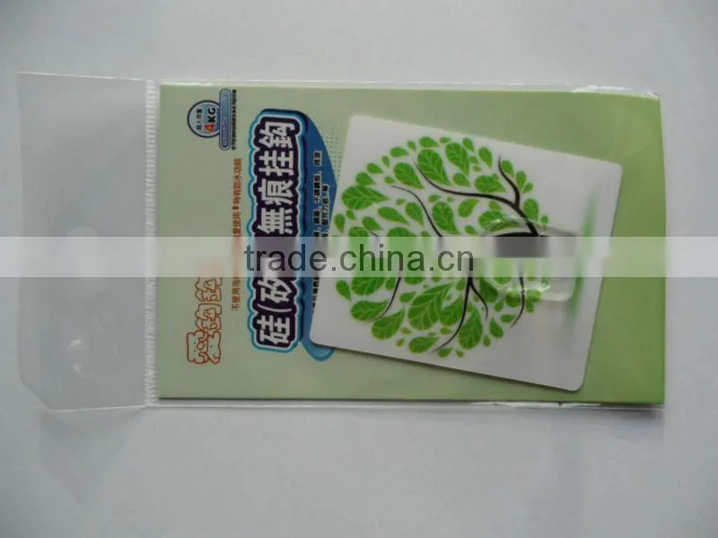 Fashion silicone houseware removable Decorative hook