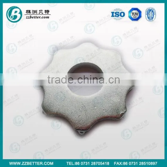 Carbide Tipped Milling Cutters in Zinc Coating