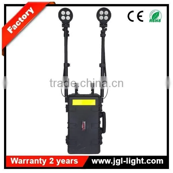 Newest High flux led extendable battery operatedMilitary Light RLS51-80W