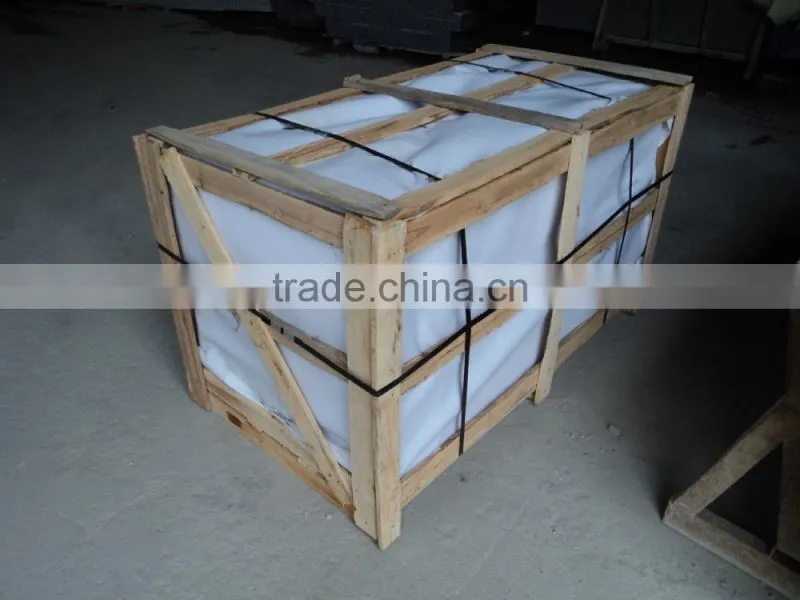 Tiger skin yellow granite stairs