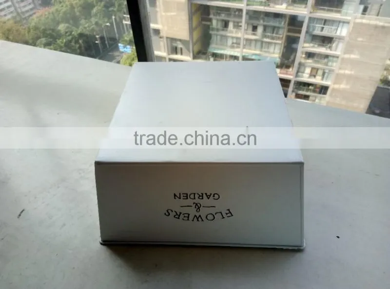 modern wholesale gardening home goods white square flower pots in guangzhou