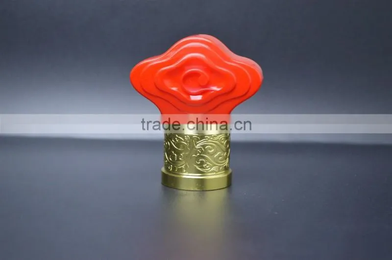 Custom aluminium bottle cap decorative wine bottle cap