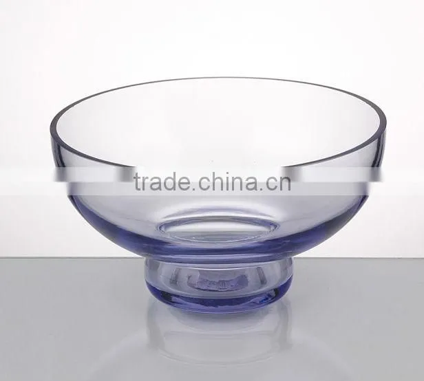 home decoration candy plate glass vase