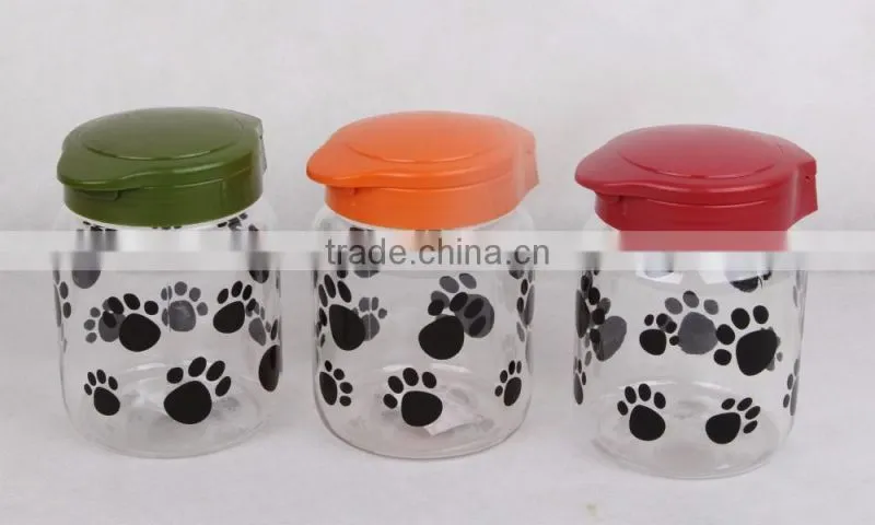 Airtight plastic container for candy