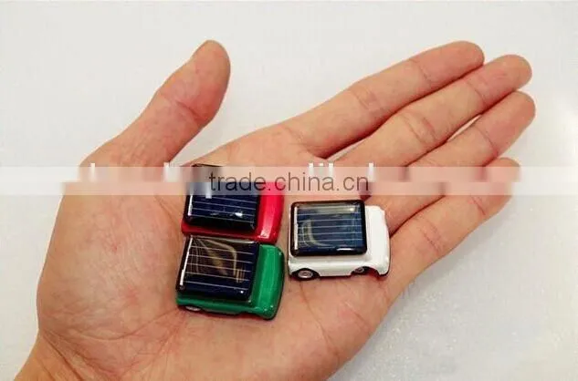 The Smallest solar power toy car in the World ,solar car toy portable solar power toys for kids