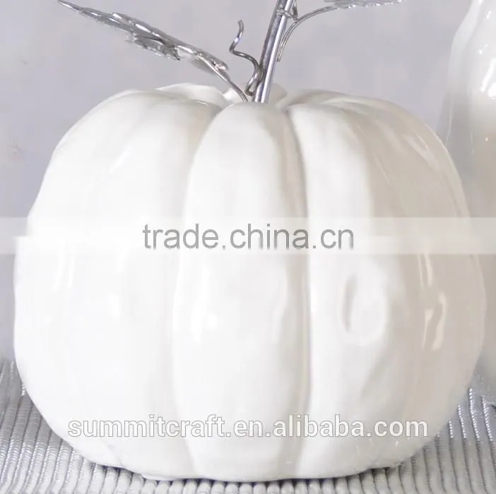 Decorative artificial white pumpkins wholesale