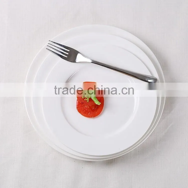 New pasta round ceramic plate