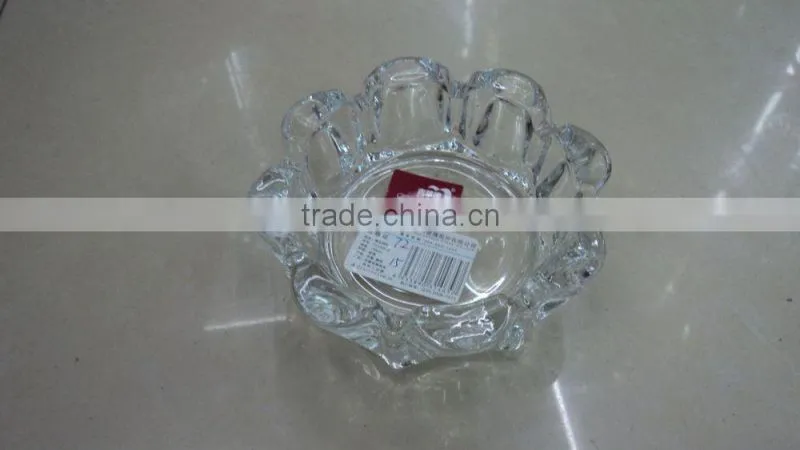 New design high-quality beautiful and durable colored square glass ashtray