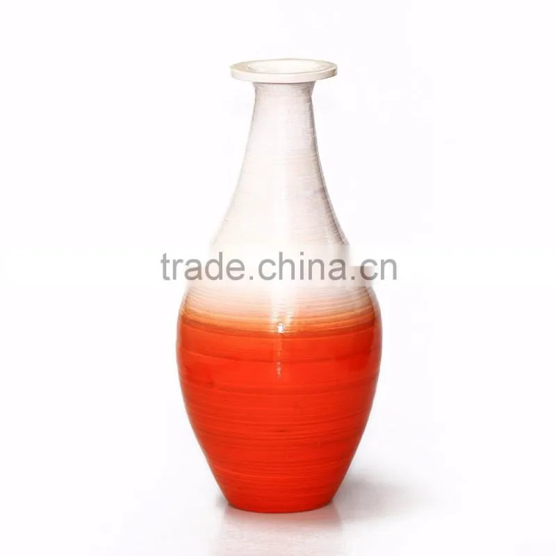 Bamboo spoon vase, high quality bamboo products from natural material