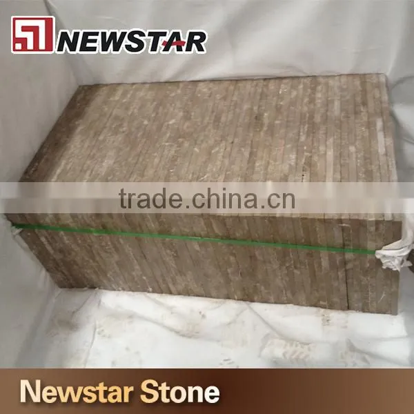 Newstar Chinese Supplier Bosy Grey Marble Stone Wall Tiles