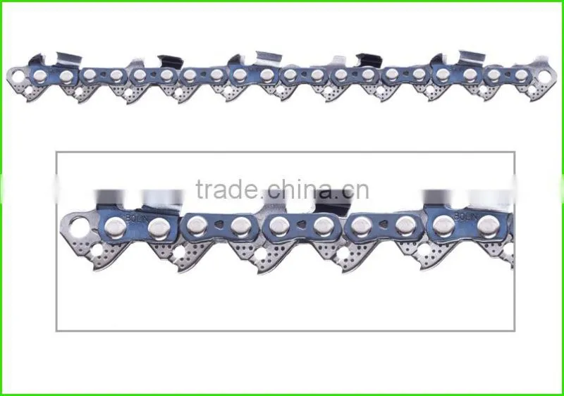 J72 .325" 0.058"(1.5mm) full chisel chain with bumper drive link chainsaw chain fit for MS230/250/039 chain saw