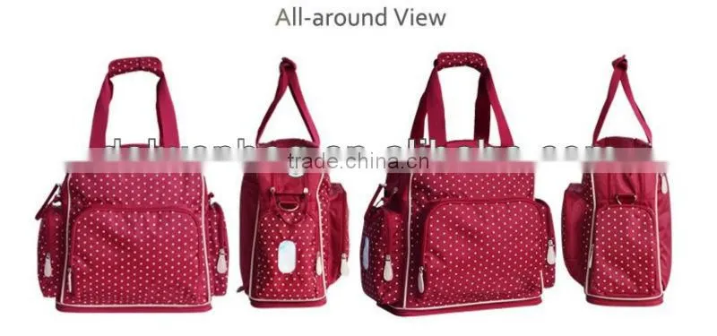 Cute Pink Pots Diaper Backpack