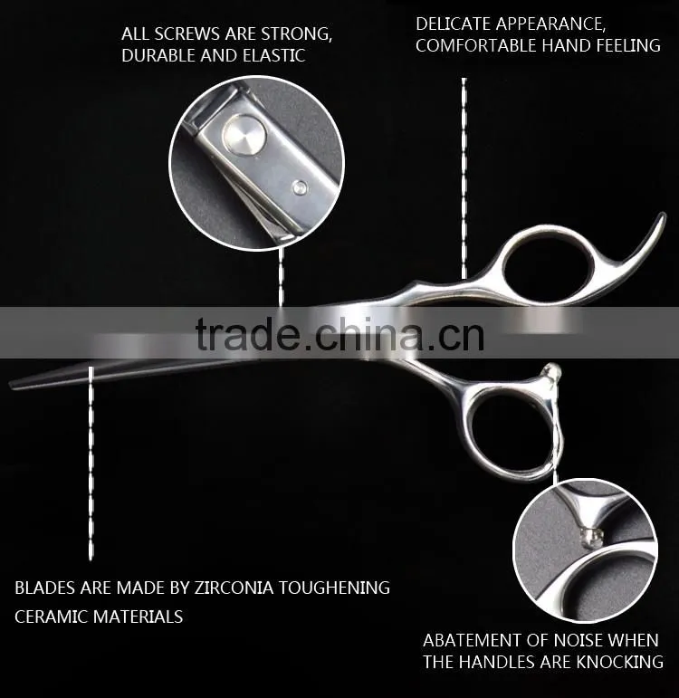 2016 Best Barber Ceramic Hair Cutting Scissors Sharp Scissor