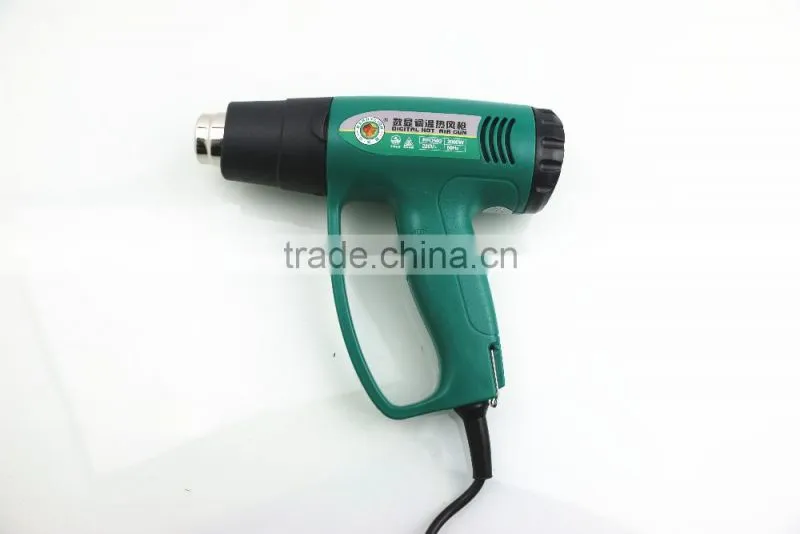 BERRYLION industrial grade 2000w LCD digital adjustable hot air gun for sale