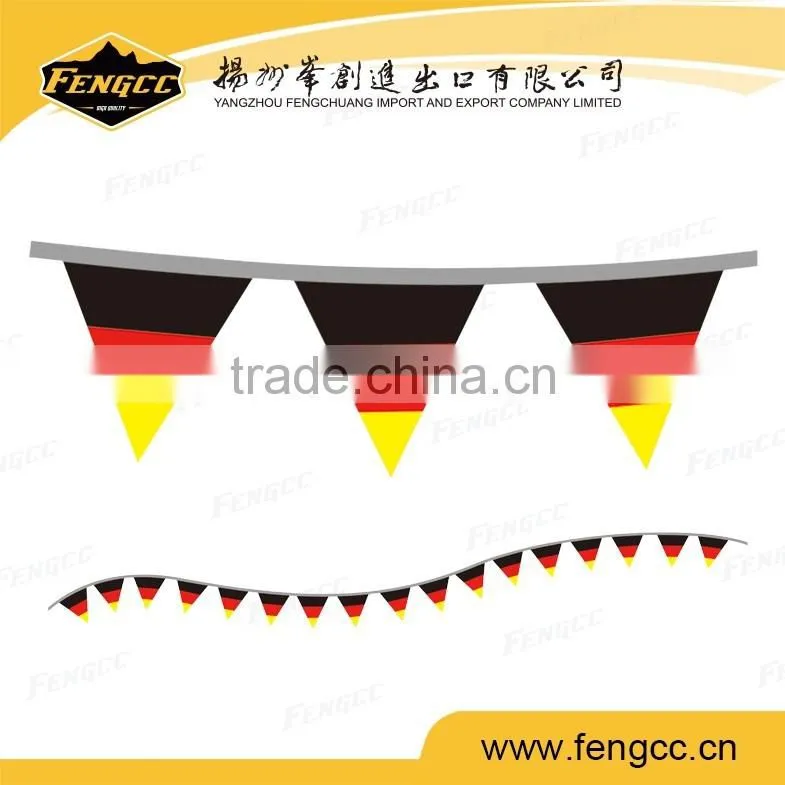 2016 hot sale promotion cheap polyester car flag hand flag