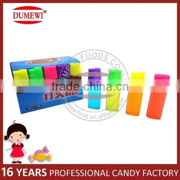 Fruit Flavor Lighter Shape Funny Spray Liquid Candy
