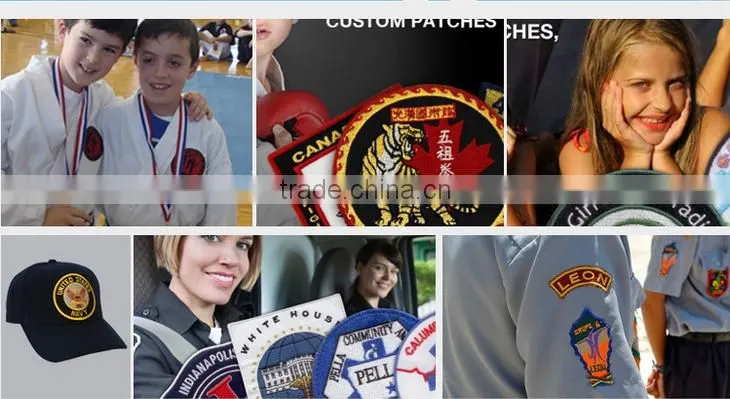 Personalized woven patch garmet woven patch