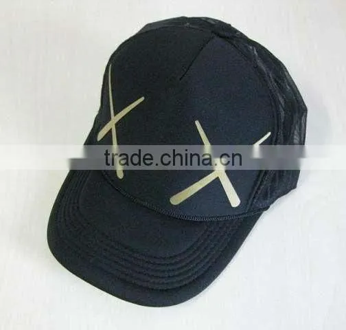 Custom printing adjustabke mesh 5 panel foam trucker hat and cap